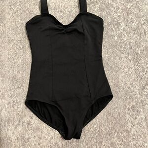 Capezio black leotard CL